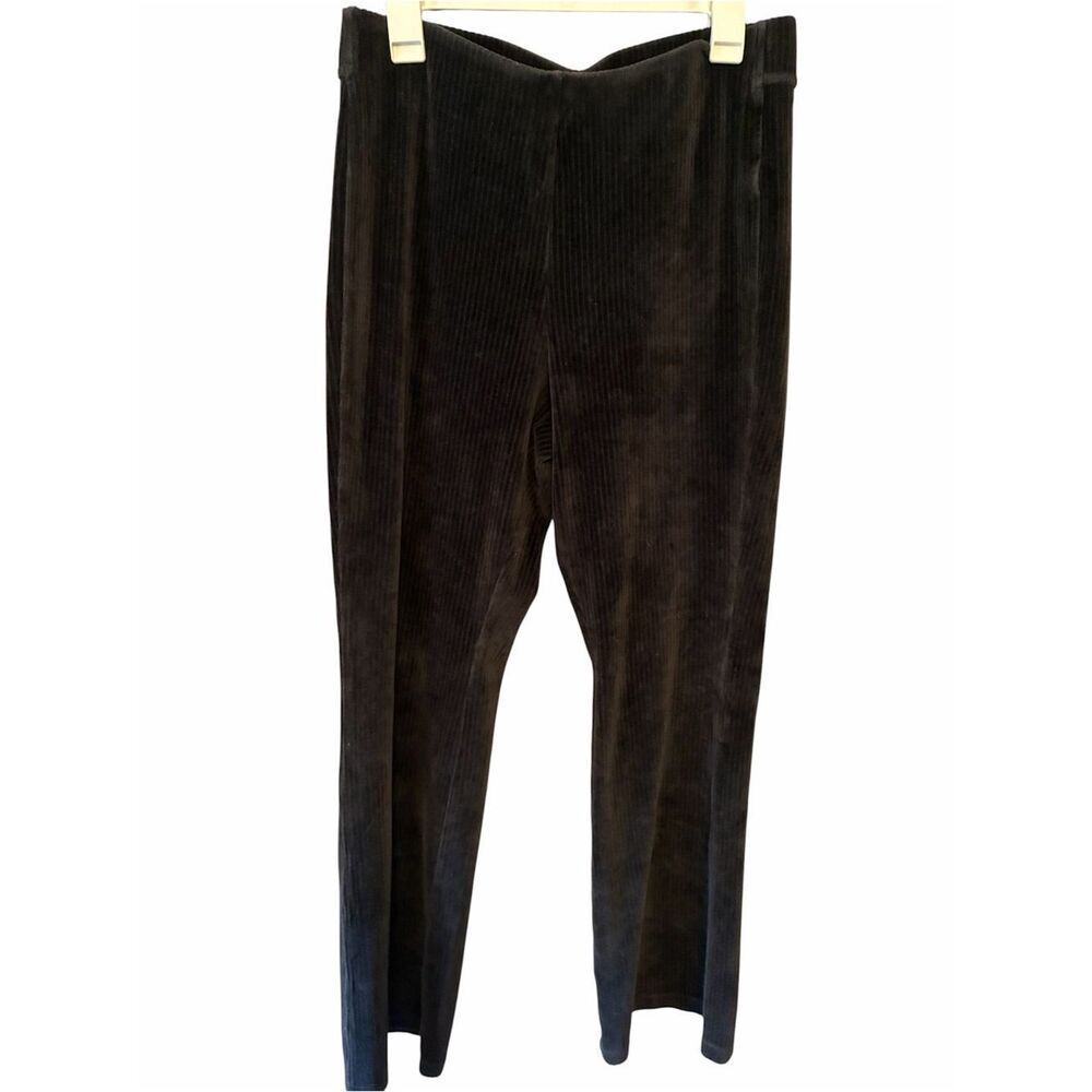 Old Navy Corduroy Flare Pants — Black — Size Large